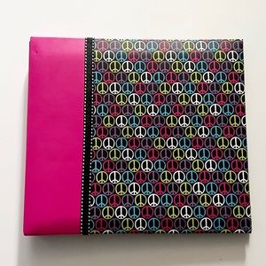 Barbiecore Pink and Peace Sign Photo Album